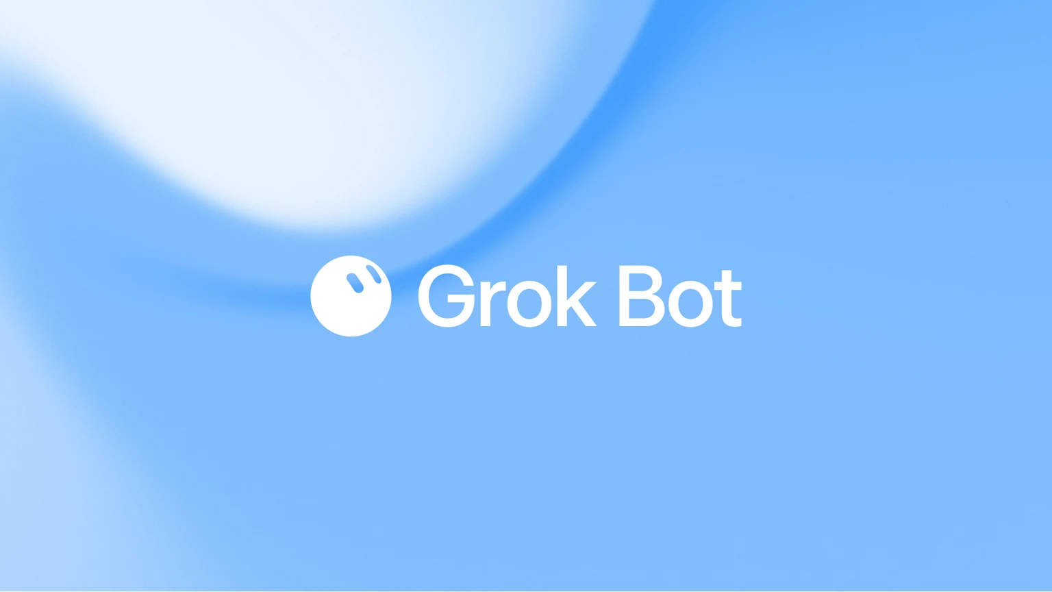 Affiche officielle Grok Bot donnant accès à la démonstration vidéo chez SpaceXAI